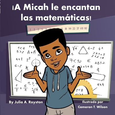 Book cover for ¡A Micah le encantan las matemáticas!