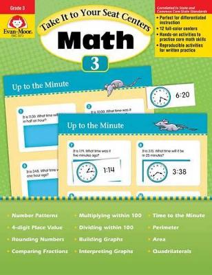 Cover of Take It to Your Seat Math Centers Grade 3