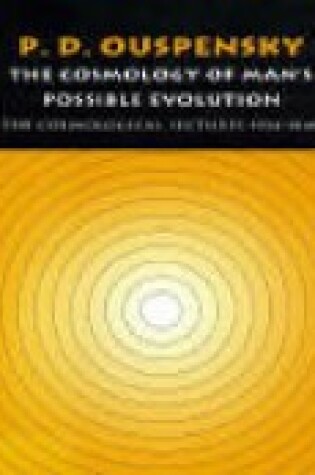 Cover of The Cosmology of Man's Possible Evolution