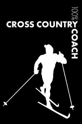 Book cover for Cross Country Skiing Coach Notebook