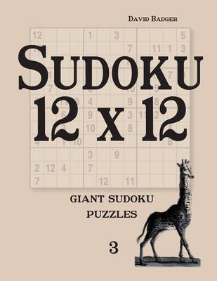 Book cover for Sudoku 12 x 12