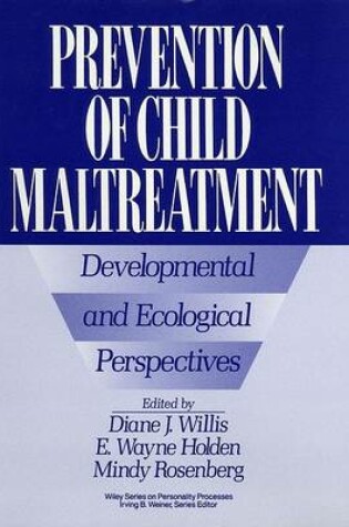 Cover of Prevention of Child Maltreatment