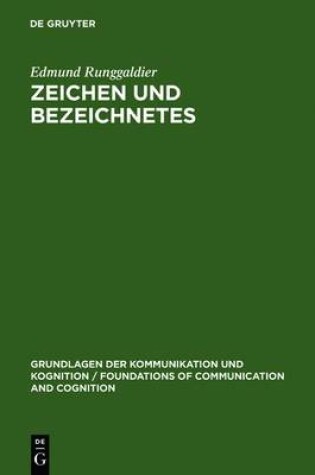 Cover of Zeichen Und Bezeichnetes