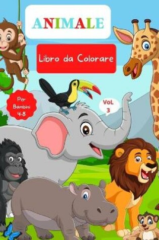 Cover of Libro da colorare animale