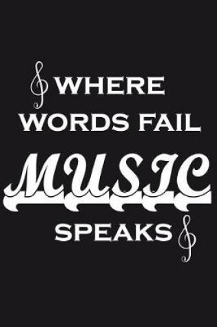 Cover of Where words fail music speaks