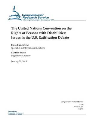 Book cover for The United Nations Convention on the Rights of Persons with Disabilities