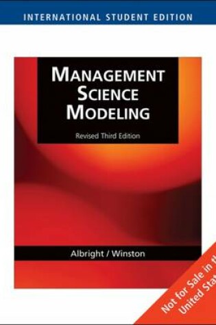 Cover of Management Science Modeling