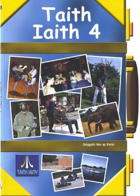 Book cover for Taith Iaith 4: Llyfr Cwrs Glas