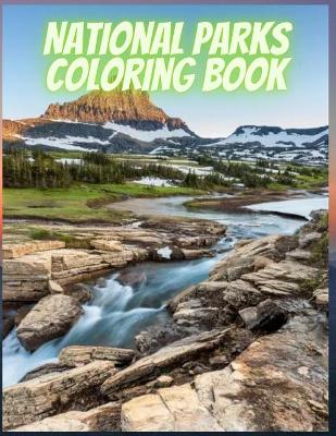 Book cover for National Parks Coloring Book