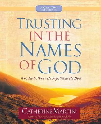 Book cover for Trusting in the Names of God - A Quiet Time Experience