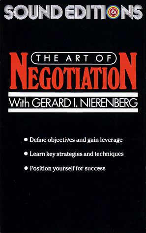 Book cover for Art of Negotiation Cassette #