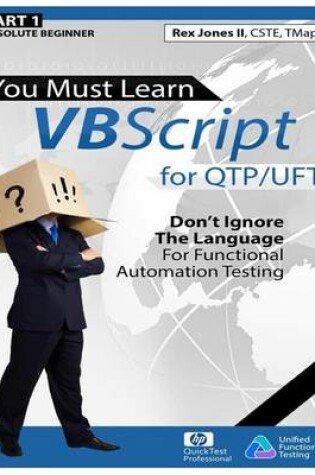 Cover of (Part 1) You Must Learn VBScript for Qtp/Uft (B&w)