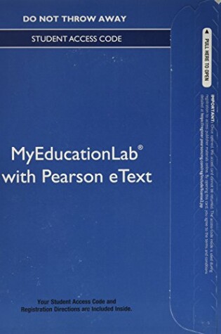 Cover of NEW MyLab Education with Video-Enhanced Pearson eText -- Standalone Access Card -- for Introduction to Contemporary Special Education