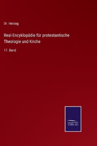 Cover of Real-Encyklopädie für protestantische Theologie und Kirche