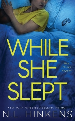 Book cover for While She Slept