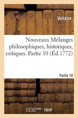 Book cover for Nouveaux Melanges Philosophiques, Historiques, Critiques. Partie 10