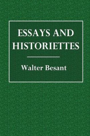 Cover of Essays and Historiettes