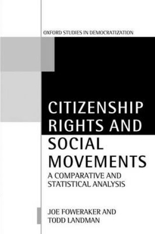 Cover of Citizenship Rights and Social Movements: A Comparative and Statistical Analysis