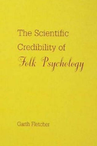 Cover of The Scientific Credibility of Folk Psychology