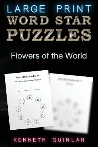 Cover of Word Star Puzzles - Flowers of the World