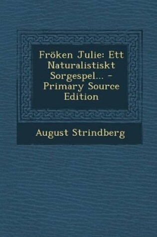 Cover of Froken Julie