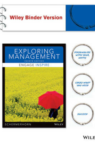 Cover of Exploring Management 4e + Wileyplus Registration Card