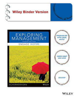 Book cover for Exploring Management 4e + Wileyplus Registration Card