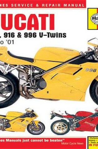 Cover of Ducati 748, 916 and 996 4-valve V-twins Service and Repair Manual