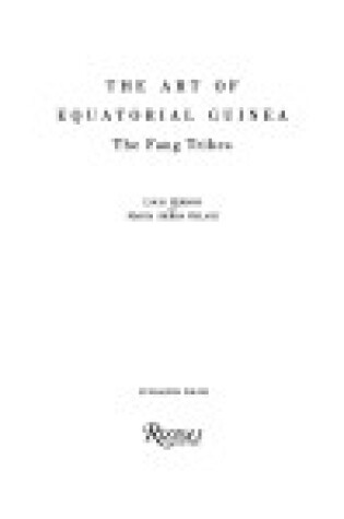 Cover of Art of Equatorial Guinea