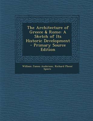 Book cover for Architecture of Greece & Rome