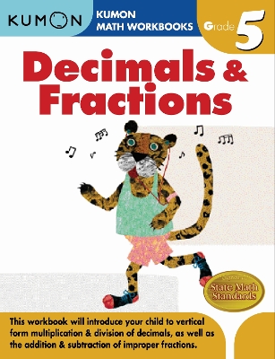 Book cover for Grade 5 Decimals and Fractions