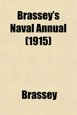 Book cover for Brassey's Naval Annual (1915)