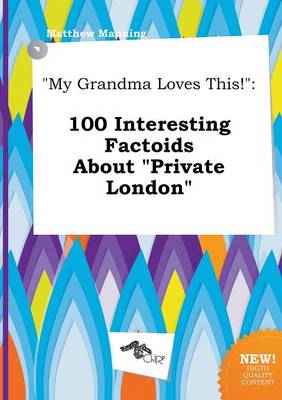 Book cover for My Grandma Loves This!