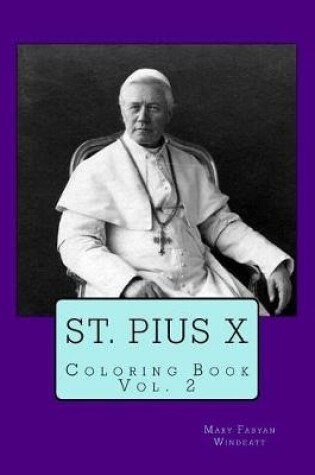 Cover of St. Pius X Coloring Book