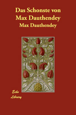 Book cover for Das Schonste Von Max Dauthendey