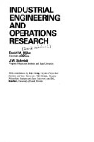 Cover of Industrial Engineering and Operations Research