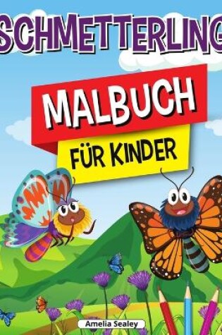 Cover of Schmetterling-Malbuch für Kinder