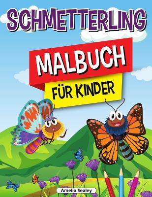 Book cover for Schmetterling-Malbuch für Kinder