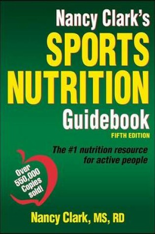 Cover of Nancy Clark's Sports Nutrition Guidebook, 5e