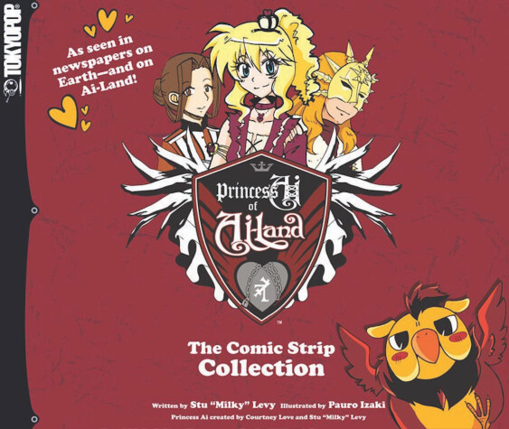 Book cover for Princess Ai of Ai-Land: The Comic Strip Collection