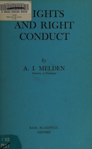 Book cover for Rights and Right Conduct