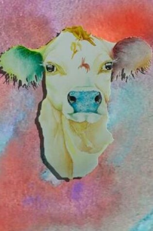 Cover of Daily Planner with Boss Cow in Watercolor by Deja Wolfe