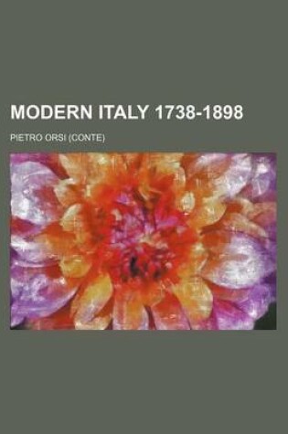 Cover of Modern Italy 1738-1898