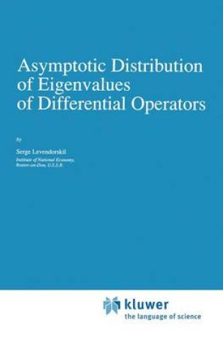 Cover of Asymptotic Distribution of Eigenvalues of Differential Operators