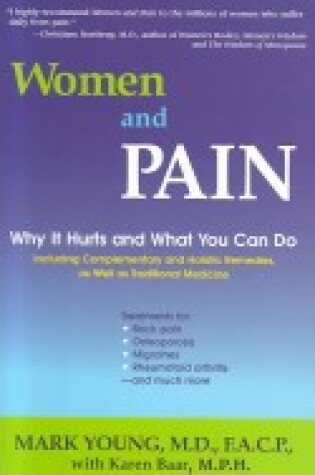 Cover of Women and Pain