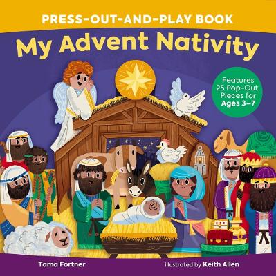 Book cover for My Advent Nativity Press-Out-and-Play Book