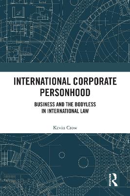 Book cover for International Corporate Personhood