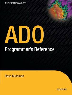 Book cover for ADO Programmer's Reference