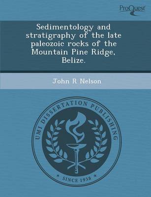 Book cover for Sedimentology and Stratigraphy of the Late Paleozoic Rocks of the Mountain Pine Ridge