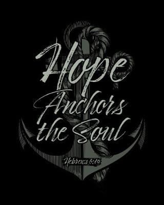 Book cover for Hope Anchors the Soul Hebrews 6